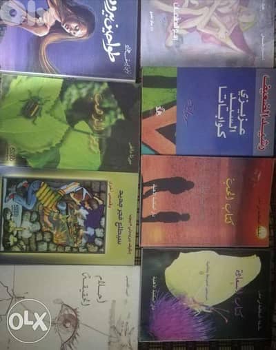 15 قصص عربي للكبار من عمر 14 سنة بحالة ممتازة مجلدين700000 arabic book