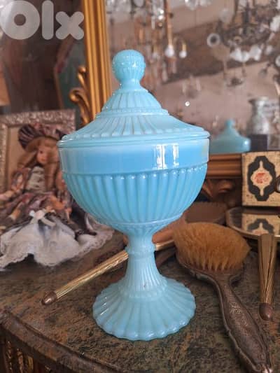 بونبونيار اوبالين فرنسي لون ازرق تيركواز مميز جدا