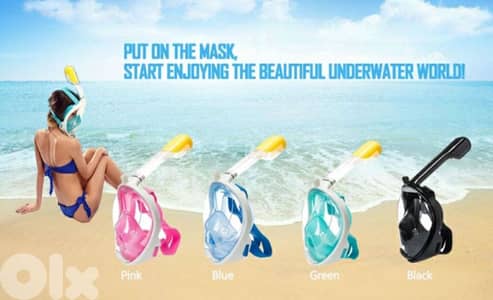 FLYBOO REVOLUTIONARY full dry snorkeling Mask/ 4 $ delivery