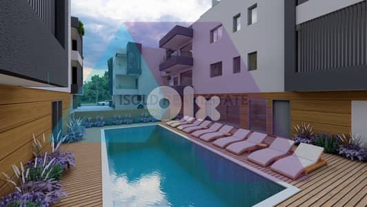2 bedroom apartment+90m2 roof terrace+shared pool for sale in Larnaca