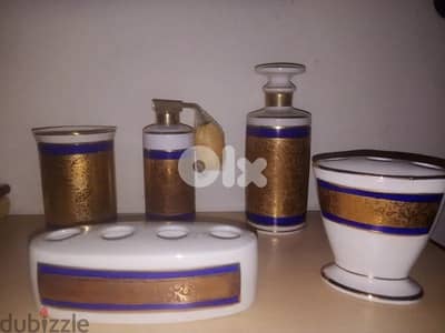 set of  self care ceramic set still in box
