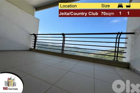 Jeita Country Club 70m2 | Luxury | prime Location | AC |