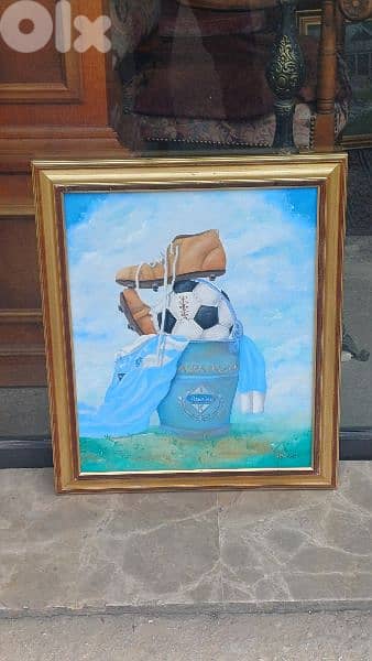 لوحة رسم زيتي