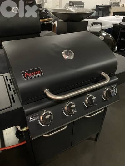 dakota barbecue grill 4+side burner