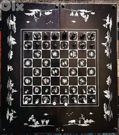 vintage backgammon
