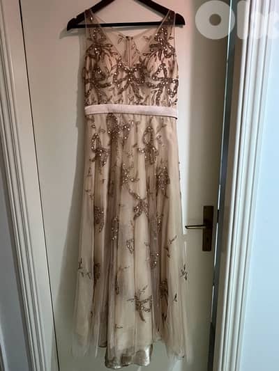 Dress,LES AMIS, size 38-40, Champagne color