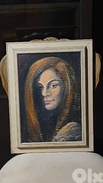 لوحة رسم زيتي