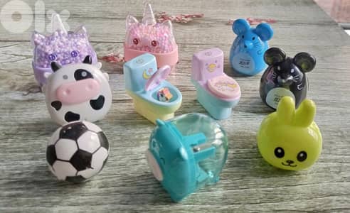 cute kids pencils sharpeners