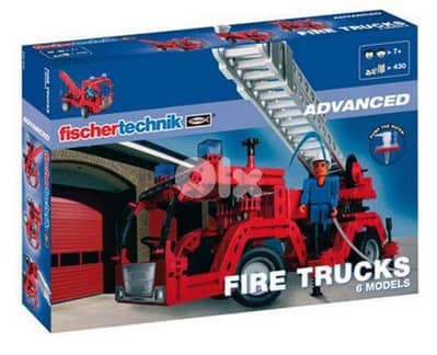 Fischer technik fire truck 6 models