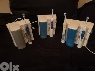 BRAUN Oral B water floss and tooth brush