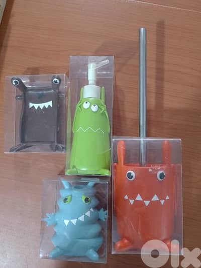 kids bathroom collection 4pcs set