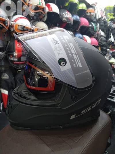 helmet Ls2 storm duel visor weight 1530 size xL,L