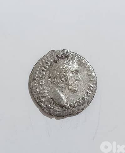 Antoninius Pius Silver Coin Denarius year 158 AD Rome mint