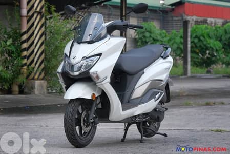 Suzuki Burgman 125cc 0klm 2024 dealer warranty CBS injection led