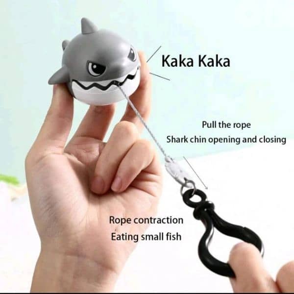 funny shark keychain 1