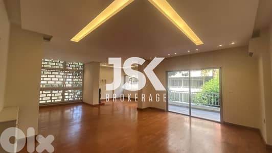 L15258-Renovated 3-Bedroom Apartment for Rent In Badaro