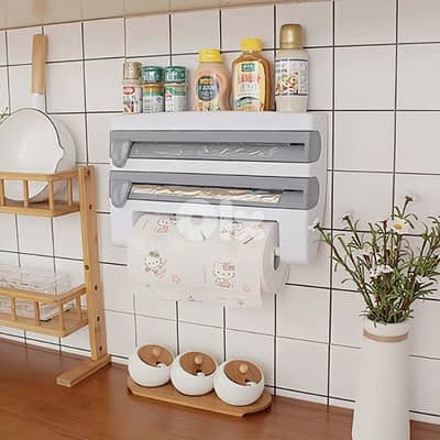 Paper Towel Dispenser 4-in-1 Foil Wrap Dispenser