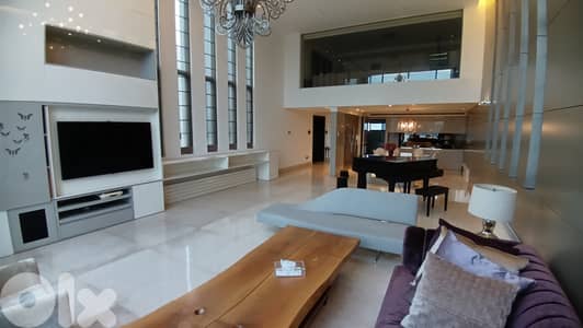 Apartment for sale in Achrafieh/ Triplex/ View/ Furnished/ Pool