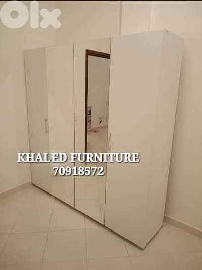 خزائن 4 درف جديدة  high quality 180cm