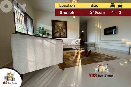Sheileh 240m2 | 100m2 Terrace | Brand new | Luxury | EL |