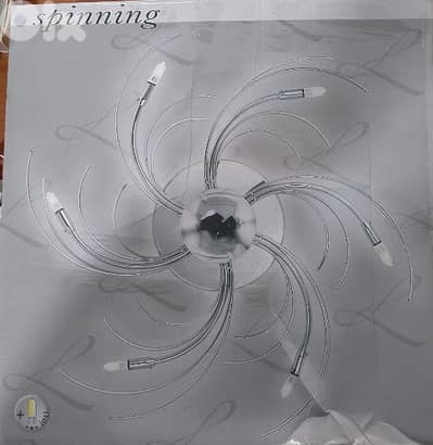 spinning ceiling lamp 40cm