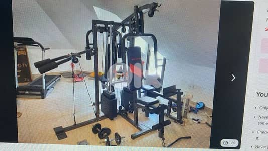Alli in 1 Home Gym 03027072 GEO SPORT مصغر نادي حديد منزلي