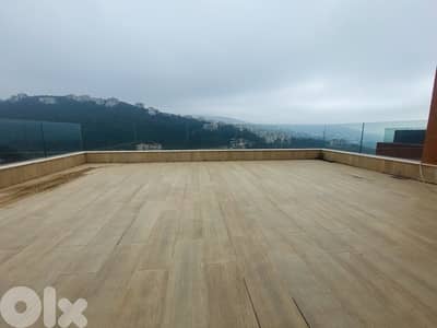 330 SQM Brand New Duplex in Biyada, Metn with Mountain View + Terrace