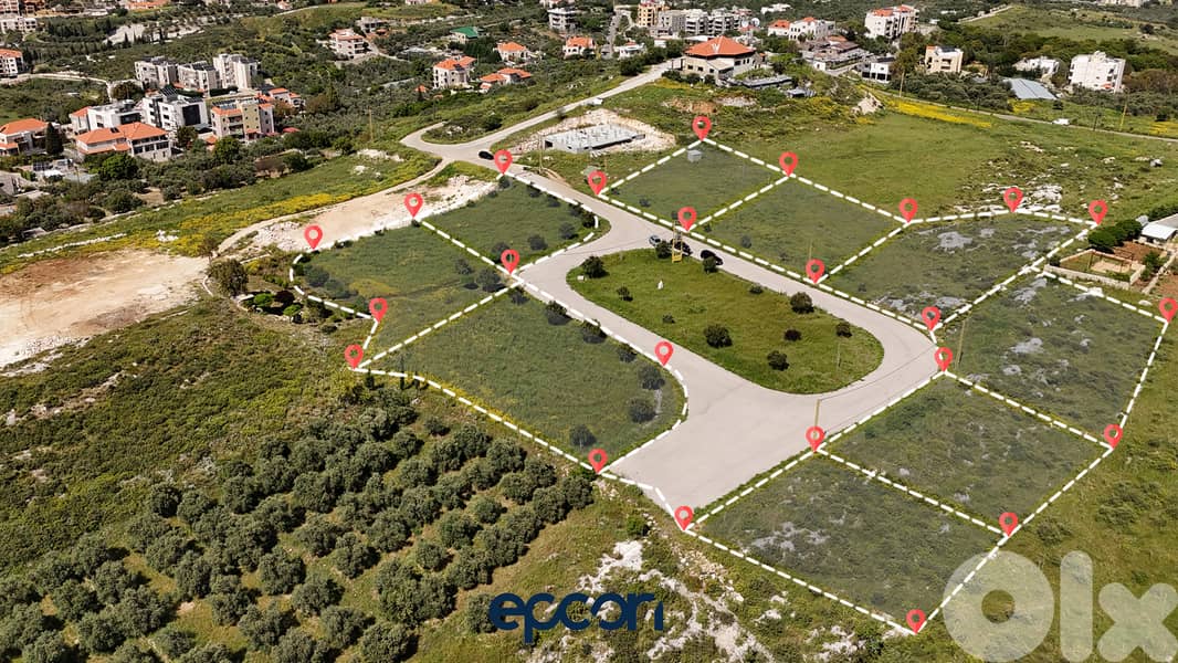 9 Lands for sale in Amioun - ٩ أراضي للبيع في اميون 1