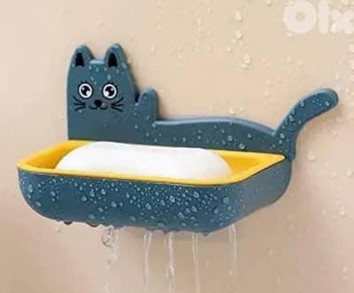 cute kitten soap holder