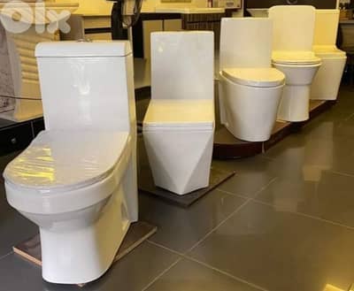 Bathroom toilet seats and toilet sets (TOYO). كراسي حمام وأطقم حمام