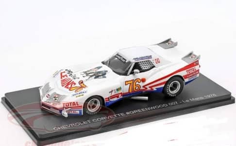 Chevrolet Corvette Greenwood (24h Le Mans 1976) diecast car model 1;43