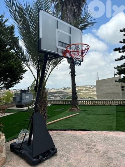 Portable basketball hoop board 140 cm x 80 cm