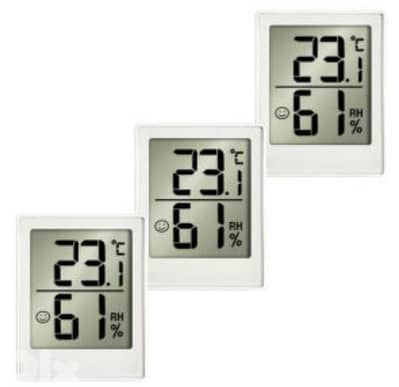 krontaler hygrometer 3pc set