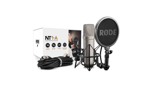 Rode NT1-A Condenser Microphone with Accessories (NT1A)