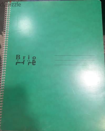 دفتر عربي كبير BRIO