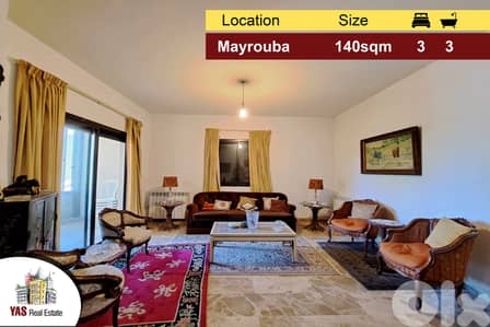Mayrouba 140m2 | Quiet Street | Well Maintained | Catch | DA |