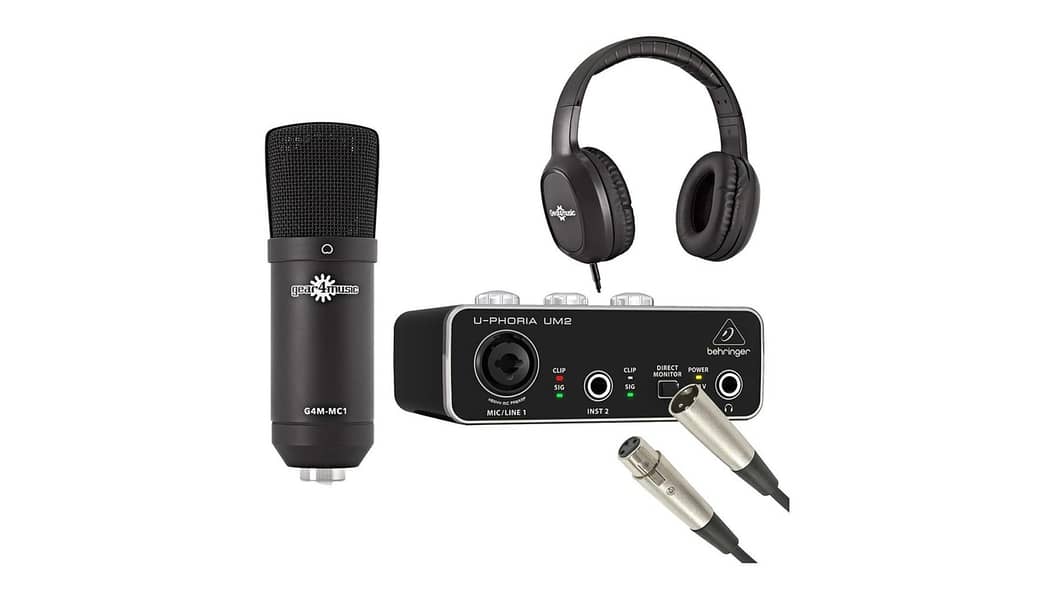 Behringer U-Phoria Studio Package 1