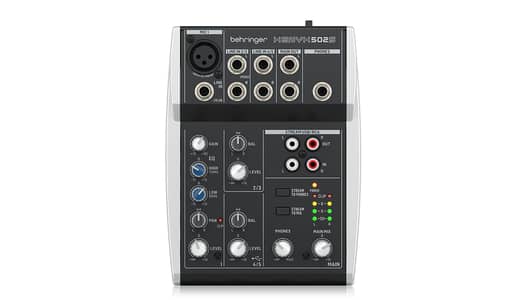 Behringer Xenux 502S Streaming Mixer With Audio Interface