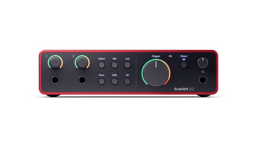 Focusrite Scarlett 2i2 G4 Audio Interface 2