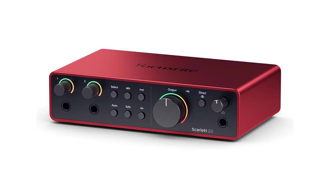 Focusrite Scarlett 2i2 G4 Audio Interface 3
