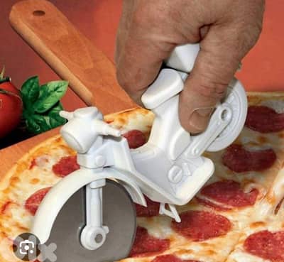 motorcycle shape pizza cutter