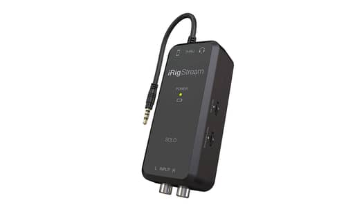 iK Multimedia iRig Stream Solo Mobile Audio Interface For Streaming