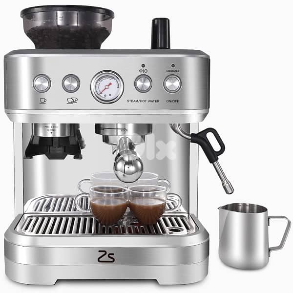 silvercrest espresso machine with grinder 2