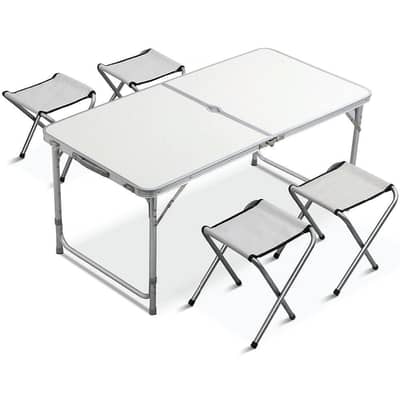 Portable & Foldable Camping/ Picnic/ Outdoor Aluminum Table