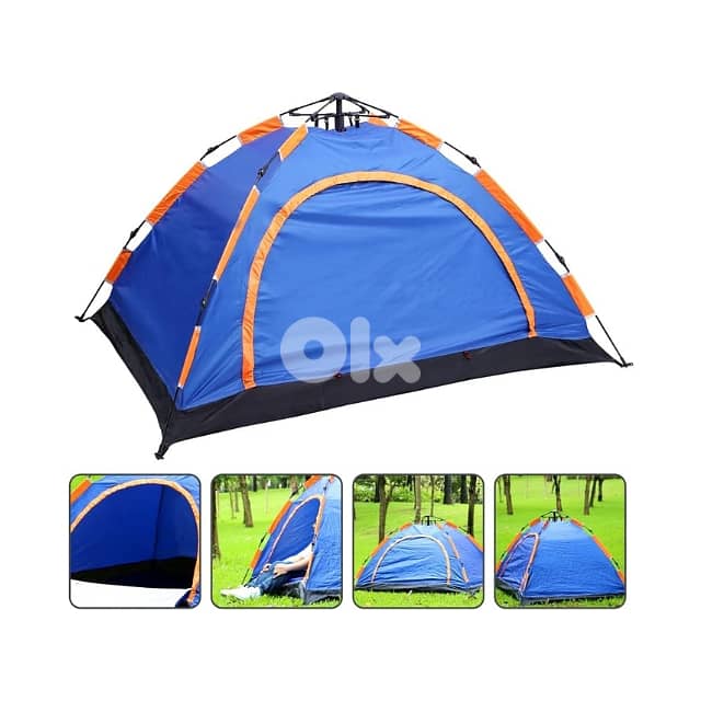 Foldable Camping Tent, 200 x 150 cm Garden Tent + Carry Bag 3