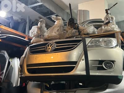 تغوان vw واجهة كاملة مع غطاء موتير ورفرافين