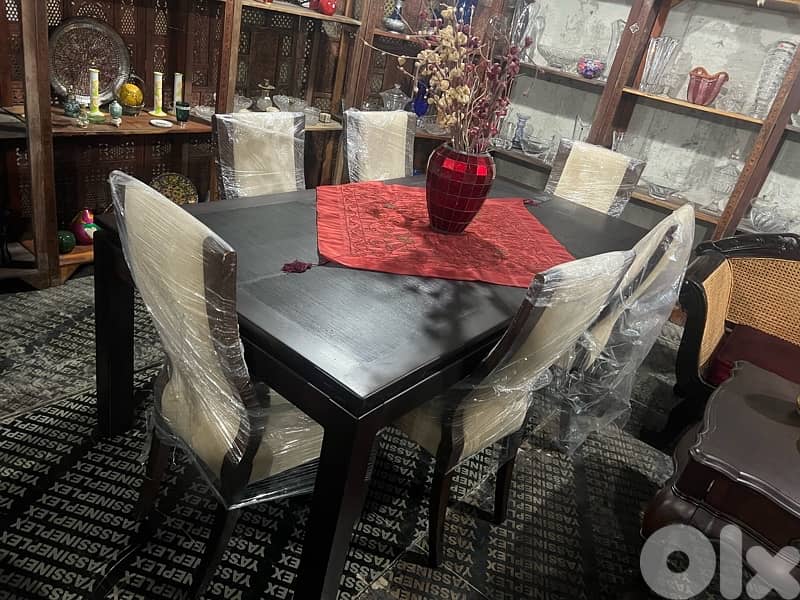 dining table with 6 chairs 2