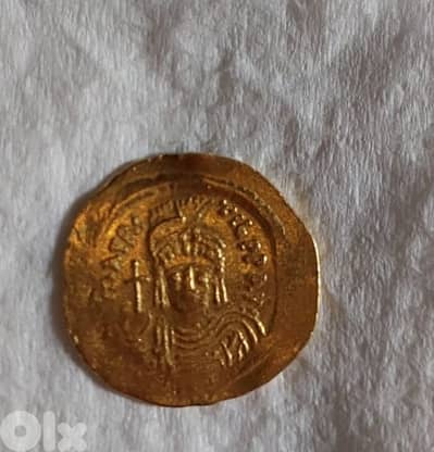 Byzantine Gold Coin for Justinan I The Great year 527 AD weight 4
