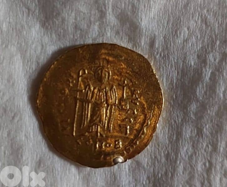 Byzantine Gold Coin for Justinan I The Great year 527 AD weight 4 1