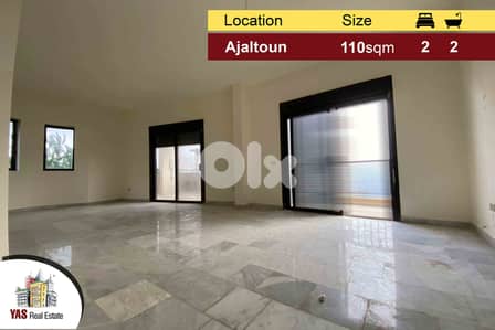 Ajaltoun 110m2 | Brand New | Open Sea View | Luxury | KS/EL/DA |